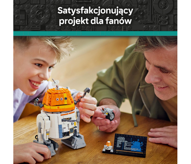 LEGO Star Wars 75416 Droid astromechaniczny Chopper (C1-10P)™ - 1308217 - zdjęcie 5